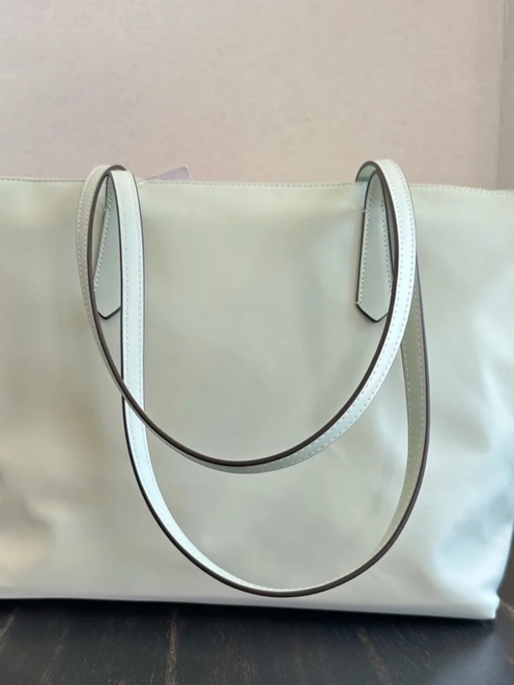 Kate Spade New York Kitt large nylon tote bag in Crystal Blue - Picture 2 of 6